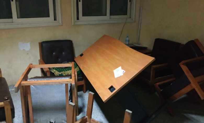 اعتداء على مستشفى شبرا العام