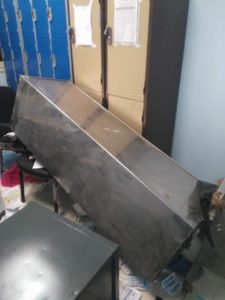 اثار الاعتداء على مستشفى بنها التعليمى