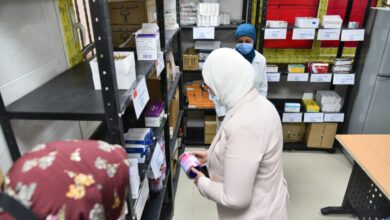 وزيرة الصحة