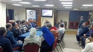 جانب من اجتماع نقابة صيادلة الإسكندرية