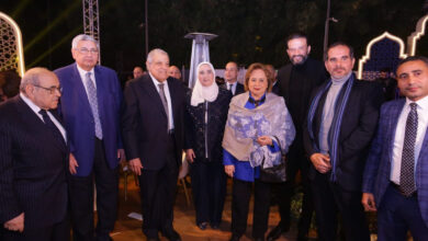 جانب من الاحتفالية بمناسبة مرور 5 سنوات على إنشاء نستشفى الناس الخيري