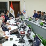 اجتماع وزير الصحة مع وكلاء المحافظات عبر الفيديو كونفرانس
