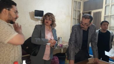 جانب من جولة وكيل صحة سوهاج