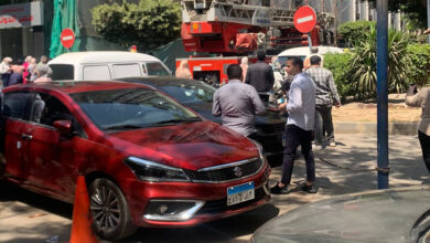 السيطرة على حريق مستشفى بحي الدقي