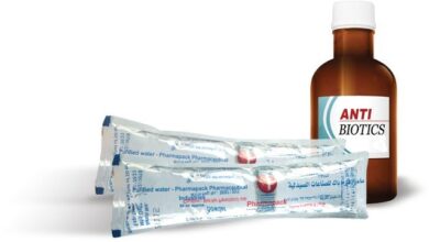 الماء المقطر من شركة فارما باك