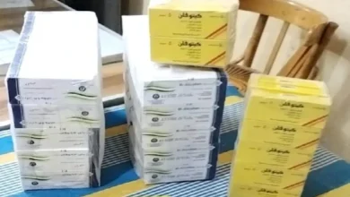 جانب من المضبوطات