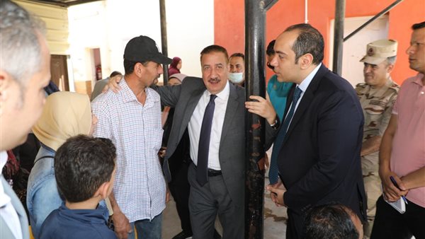 جانب من زيارة محافظ المنوفية للمنشآت الطبية