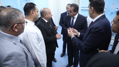 وزير الصحة بمستشفى العاصمة الجديدة