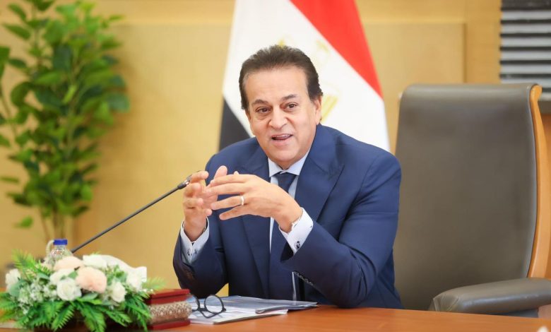 وزير الصحة خالد عبدالغفار