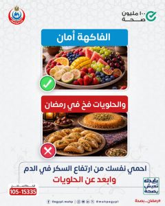 أضرار حلويات رمضان