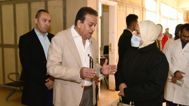 جانب من زيارة الوزير