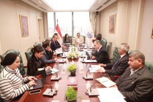 اجتماع الصحة و التضامن أمس الإثنين