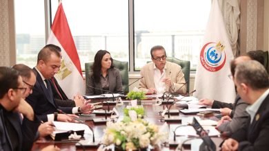 اجتماع الصحة و التضامن أمس الإثنين