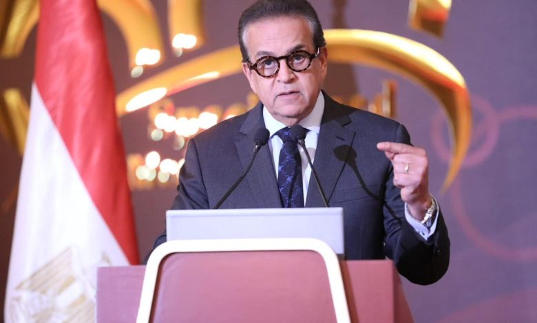 الدكتور خالد عبد الغفار وزير الصحة