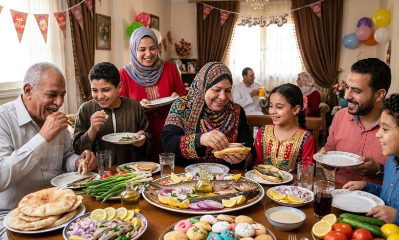 تناول الفسيخ بعيد الفطر