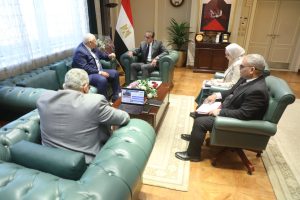 اجتماع وزير الصحة ومحافظ مطروح