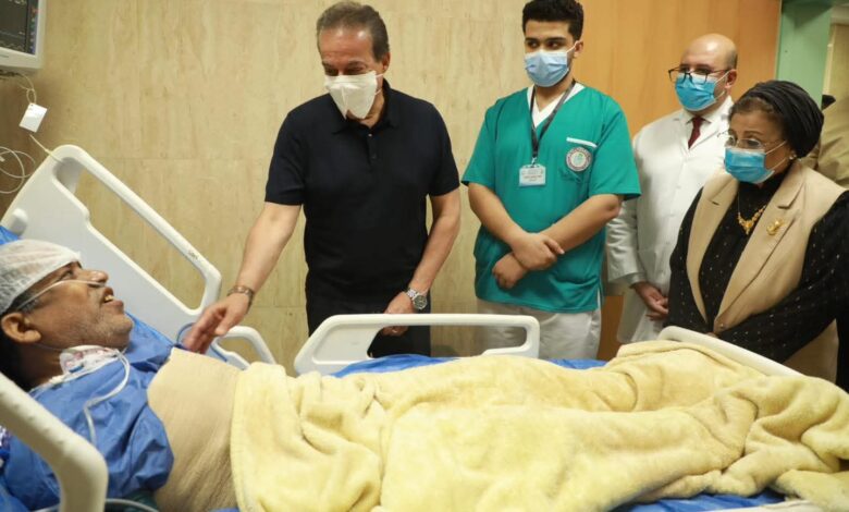 وزير الصحة يتفقد مركز طب أسرة أتليدم