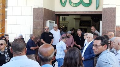 تشييع جثمان الدكتور عمرو حلمي