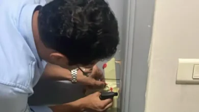 غلق عيادة غير مرخصة بالشيخ زايد