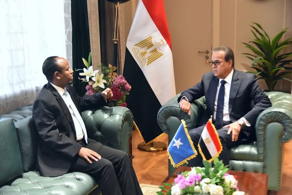 وزير الصحة يبحث مع نظيره الصومالي