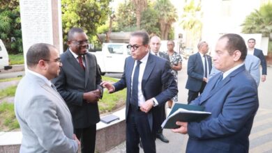 وزير الصحة يستقبل مدير عام المركز الأفريقي