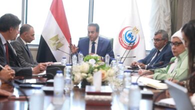 لقاء وزير الصحة مع «إيني» الإيطالية