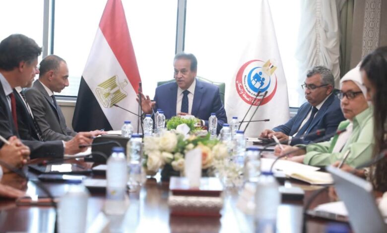 لقاء وزير الصحة مع «إيني» الإيطالية