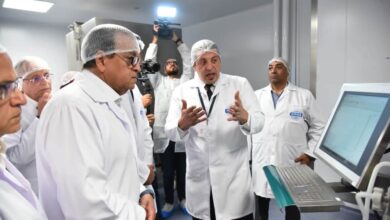 وزير الصحة يفتتح مصنع إيبيكو 3