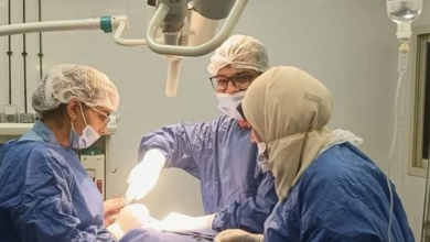 نجاح استئصال ورم بالغدة الدرقية