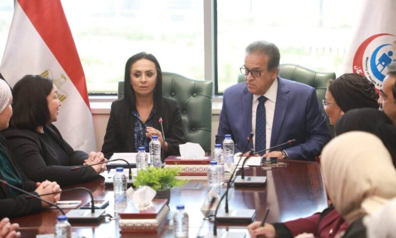 وزيرا الصحة والتضامن
