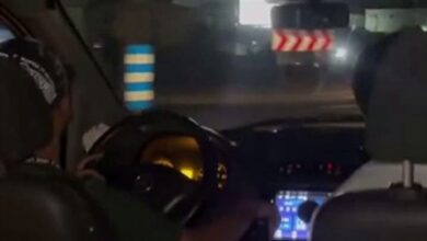 فيديو قيادة سيارة إسعاف