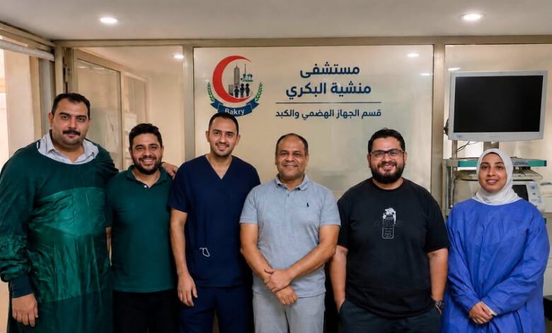 الفريق الطبي بمستشفى منشية البكري العام