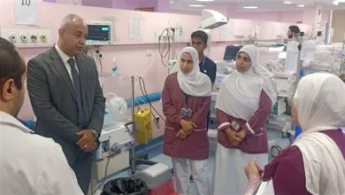 وكيل صحة القليوبية يتفقد مستشفى القناطر الخيرية