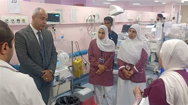 وكيل صحة القليوبية يتفقد مستشفى القناطر الخيرية