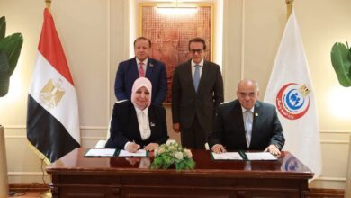 وزير الصحة يشهد توقيع بروتوكول التعاون