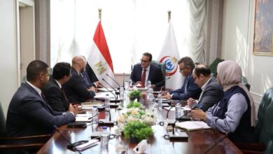 اجتماع وزير الصحة مع “فيليبس” العالمية