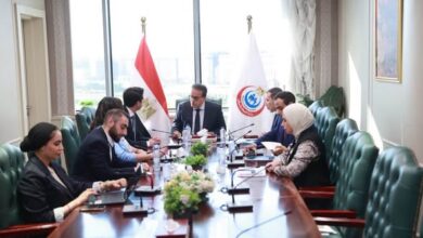 لقاء وزير الصحة مع «إيرباص هليكوبترز»