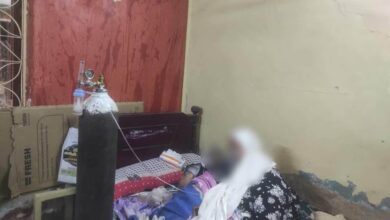 مواطنة تعاني من زيادة مفرطة في الوزن