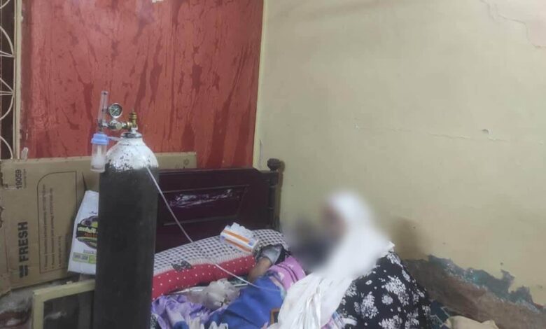 مواطنة تعاني من زيادة مفرطة في الوزن
