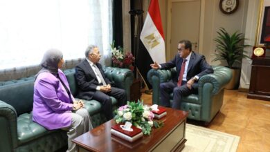وزير الصحة مع نقيبي الأطباء والتمريض