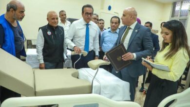 وزير الصحة يتفقد مخازن التموين الطبي