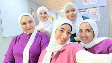 5 ممرضات بالحوامدية