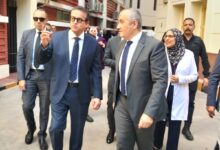 وزير الصحة يتفقد مستشفى الجلاء التعليمي