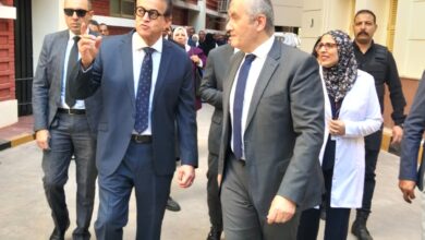 وزير الصحة يتفقد مستشفى الجلاء التعليمي
