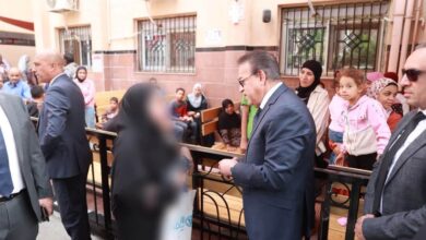 وزير الصحة يتفقد معهد الرمد التذكاري