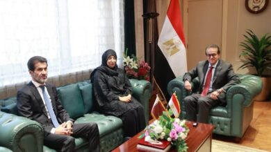 وزير الصحة يستقبل مستشار رئيس الوزراء القطري