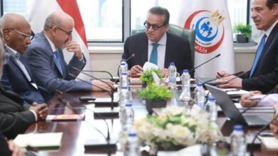 وزير الصحة يستقبل وفدًا من الصحة العالمية